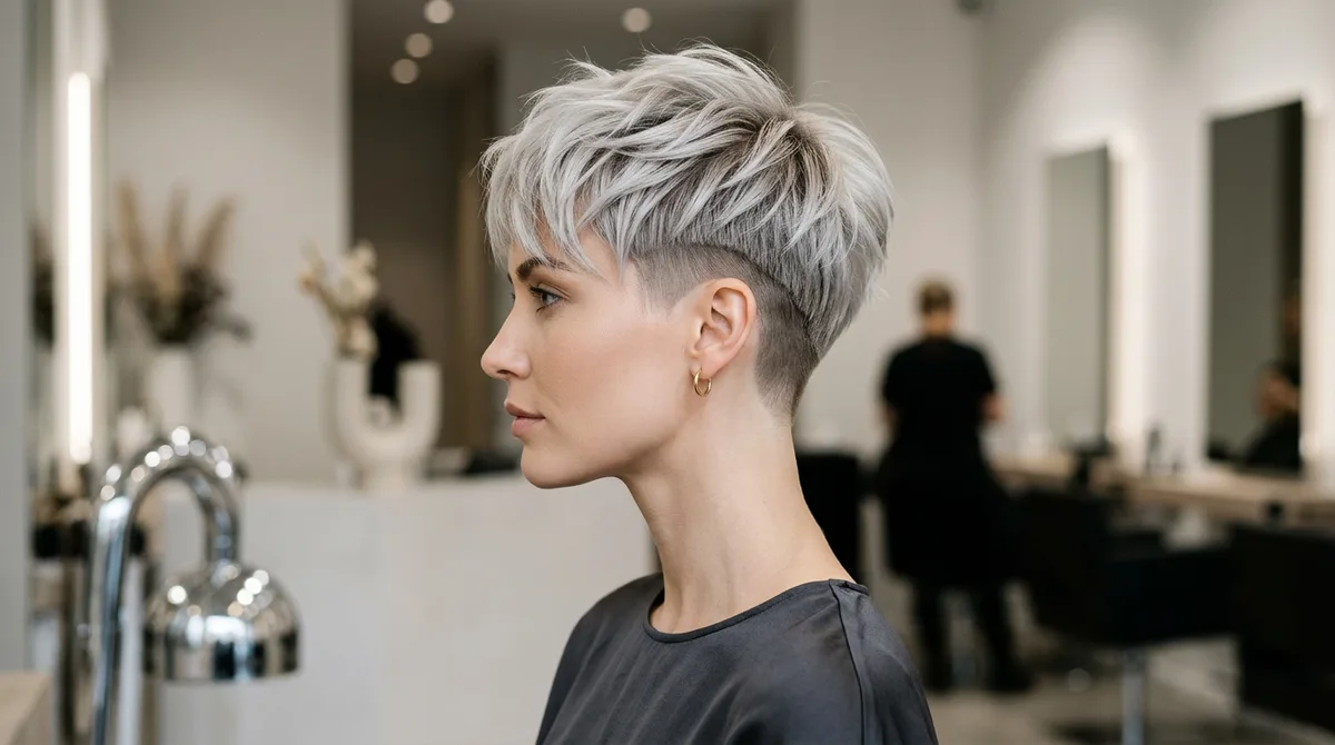 Coupe de cheveux femme très court : pixie, garçonne et undercut par type de visage
