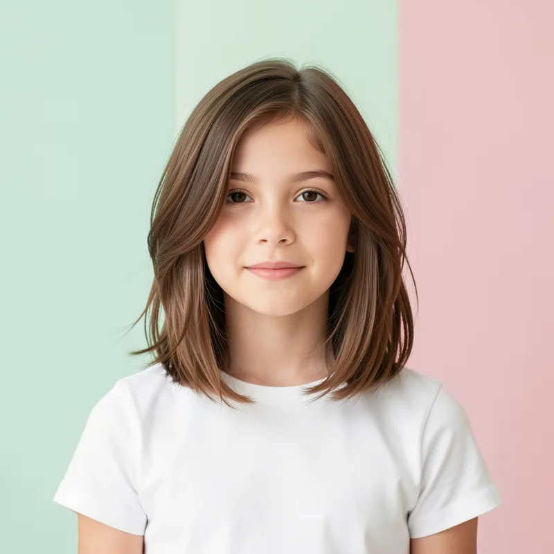 Coupe fille mi-long : 8 styles tendance, tarifs 2026 et conseils